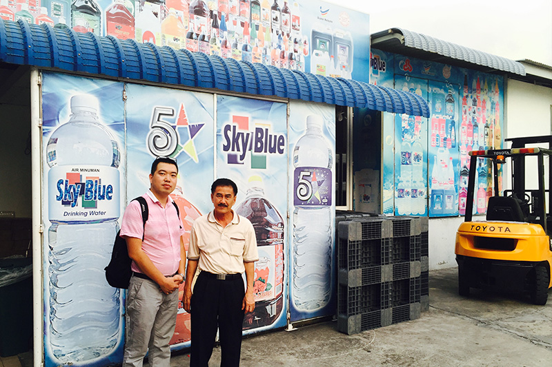 Customers from Malaysia